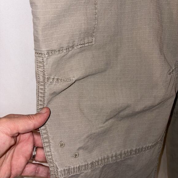 The North Face Pants Mens Khaki Cargo Size 34 Short EUC - Picture 4 of 12